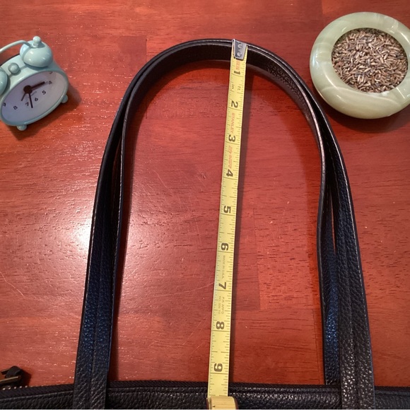 J.Crew Black Peddle Bag EUC - Picture 6 of 15